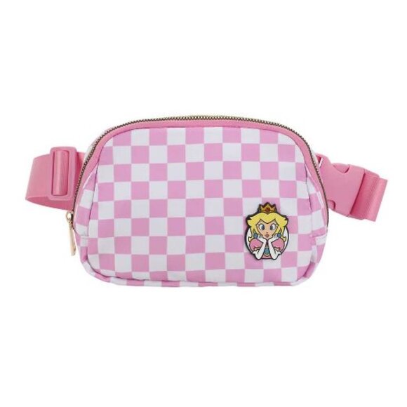 Nintendo Peach Checker Fanny Pack - Picture 3 of 11